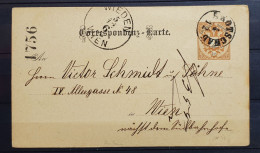 0725 - Polska - Polen - Entier Autrichien Oblitéré Skotschau à Destination De Wien - Covers & Documents