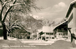 Lenggries Bahnhofstrasse Mit Brauneck - Lenggries