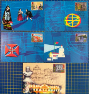 MACAU MAXIMUM POST CARDS SET OF 5 - MACAU RETROSPECTIVE - Macao