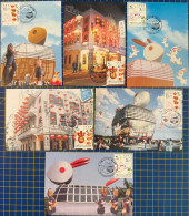 MACAU MAXIMUM POST CARDS SET OF 6 - EXPO 2010 SHANGHAI CHINA - Macao