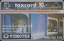 Schweiz L&G P17 - PTT Taxcard 10.- VIDEOTEX - 203A - Voll/mint - Schweiz