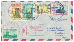 Panama  Air Mail Cover 1962 > Belgium - Panama