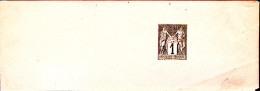 1900ca.-Francia Fascetta Per Stampe/giornali C.1 Nuova - 1898-1900 Sage (Tipo III)