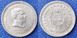 Uruguay 25 Centésimos, 1960 José Gervasio Artigas # - Uruguay