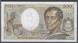 FRANCE -200F MONTESQUIEU- 1982-R.009-F.70-02 -SUP - 200 F 1981-1994 ''Montesquieu''