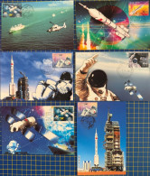MACAU MAXIMUM POST CARDS LOT OF 6 - The Successful Flight Of China's First Manned Spacecraft, CHINA, MACAU & HONG KONG - Macao