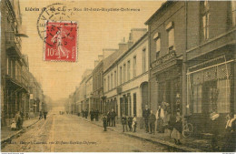 LIEVIN RUE SAINT JEAN BAPTISTE DEFERNEZ  EDITION BIEVART LAURENT COMMERCANT TOILEE COULEUR - Lievin