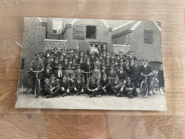 Duitse Fotokaart WOI Bissegem Veloclub - Kortrijk