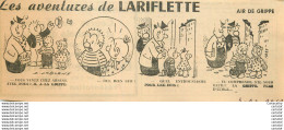 Les Aventures De LARIFLETTE .  09/12/1961 .  Air De Grippe ... - Sonstige & Ohne Zuordnung