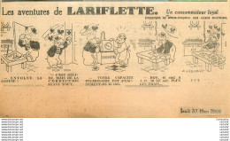 Les Aventures De LARIFLETTE .  17/03/1955 .  Un Consommateur Loyal ... - Sonstige & Ohne Zuordnung