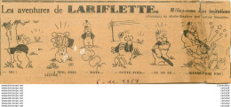 Les Aventures De LARIFLETTE .  06/11/1954 . Méfiez-vous Des Imitations ... - Sonstige & Ohne Zuordnung