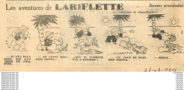 Les Aventures De LARIFLETTE . 26/07/1956 . Secrous Providentiel ... - Sonstige & Ohne Zuordnung