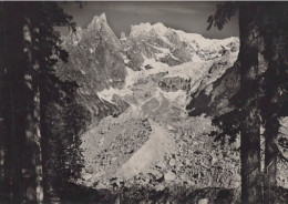 CARTOLINA  GRUPPO MONTE BIANCO VAL AOSTA VIAGGIATA 1954   X54 - Andere & Zonder Classificatie