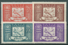 Monaco 1946 Flugzeug Douglas DC 3, Wappen 317/20 Postfrisch - Unused Stamps
