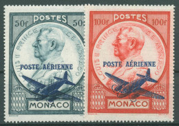 Monaco 1946 Flugzeug Douglas DC 3, Fürst Louis II. 315/16 Postfrisch - Unused Stamps