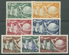 Monaco 1949 Weltpostverein UPU Fürstenpalast 401/07 Postfrisch - Unused Stamps