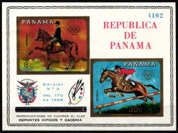 Panama Block 101 Postfrisch Olympia #NM722 - Panama
