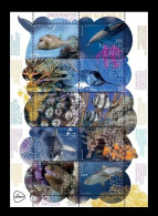 Netherlands 2025 Mih. 4388/97 Experience Nature. Fauna. Underwater Life Of Sint Eustatius. Fish. Dolphins. Sharks MNH ** - Neufs