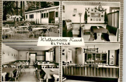 Eltville Rhein Waldgaststaette Rausch Gastraum Terrasse - Eltville