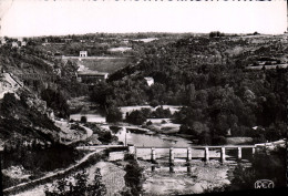 CPSM La Creuse Au Pont Des Piles Et Au Barrage D'Eguzon - Moutier D'Ahun
