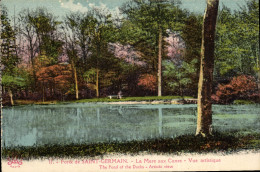 CPA Foret De Saint Germain La Mare Aux Canes Vue Artistique - St. Germain En Laye (Castillo)