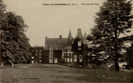 28-CHATEAU DE COURTALAIN..VUE PRISE DU PARC...CPA - Courtalain