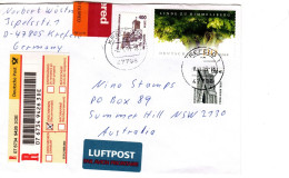 Germany 2003 Registered Mail To Australia, - Covers & Documents