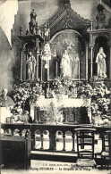 CPA Etables Les Grottes La Chapelle De La Vierge - Etables-sur-Mer