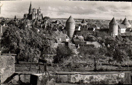 CPA Semur En Auxois Vue Generale - Semur