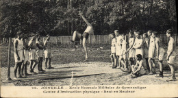 CPA Joinville Ecole Normale Militaire De Gymnastique Centre D'instruction Physique Saut En Hauteur - Athletics