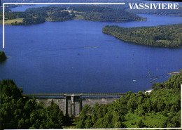 CPM Vassiviere Limousin Vue Aerienne Du Barrage Et Du Lac - Limousin