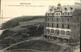 CPA Etables La Grotte Hotel De La Plage Et De Belle Vue - Etables-sur-Mer
