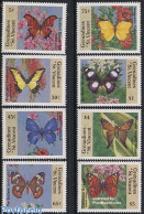 Saint Vincent & The Grenadines 1989 Butterflies 8v, Mint NH, Nature - Butterflies - St.Vincent Y Las Granadinas
