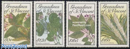 Saint Vincent & The Grenadines 1989 Plants 4v, Mint NH, Nature - Flowers & Plants - St.Vincent Y Las Granadinas