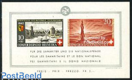 Switzerland 1942 Pro Patria S/s, Unused (hinged), Transport - Ships And Boats - Ungebraucht