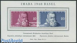 Switzerland 1948 IMABA S/s, Mint NH - Ungebraucht