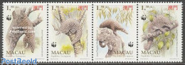 Macao 1995 WWF, Animals 4v [:::] Or [+], Mint NH, Nature - Animals (others & Mixed) - Reptiles - World Wildlife Fund (.. - Nuevos