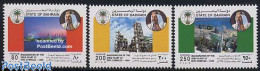 Bahrain 1998 Industry 3v, Mint NH, Science - Various - Chemistry & Chemists - Industry - Chemistry