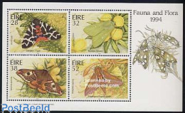 Ireland 1994 Butterflies S/s, Mint NH, Nature - Butterflies - Ongebruikt