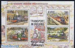 Ireland 1995 Railways S/s, Mint NH, Transport - Railways - Ongebruikt
