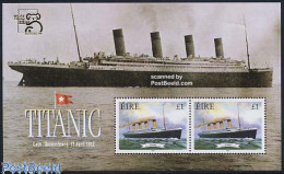Ireland 1999 Australia 99 S/s, Mint NH, Transport - Philately - Ships And Boats - Titanic - Ongebruikt