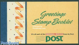 Ireland 1990 Greetings Stamps Booklet, Mint NH, Nature - Flowers & Plants - Stamp Booklets - Ongebruikt