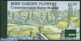 Ireland 1990 Garden Flowers Booklet, Mint NH, Nature - Flowers & Plants - Gardens - Stamp Booklets - Ongebruikt