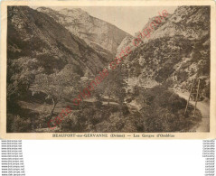 26.  BEAUFORT Sur GERVANNE .  Les Gorges D'Omblèze . - Sonstige & Ohne Zuordnung
