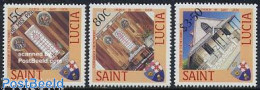 Saint Lucia 1988 Methodist Church 3v, Mint NH, Religion - Religion - St.Lucia (1979-...)