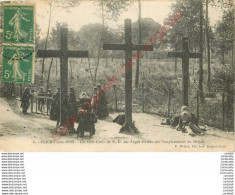 93.  CLICHY Sous BOIS .  Les Trois Croix De ND Des Anges élevées Sur L'emplacement Du Miracle . - Clichy Sous Bois