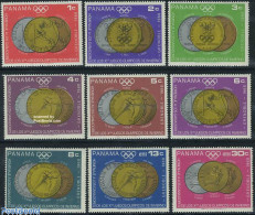 Panama 1968 Olympic Winter Winners 9v, Mint NH, Sport - Olympic Winter Games - Panama