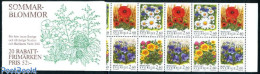 Sweden 1993 Flowers Booklet, Mint NH, Nature - Flowers & Plants - Stamp Booklets - Ongebruikt