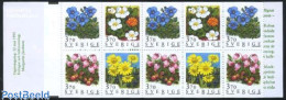 Sweden 1995 Mountain Flowers Booklet, Mint NH, Nature - Flowers & Plants - Stamp Booklets - Ongebruikt
