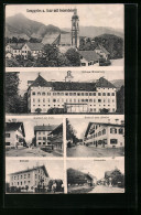 AK Lenggries A. Isar, Gasthof Zur Post, Gaasthaus Zum Altwirt - Lenggries